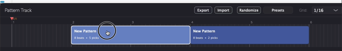 Pattern Track Overview