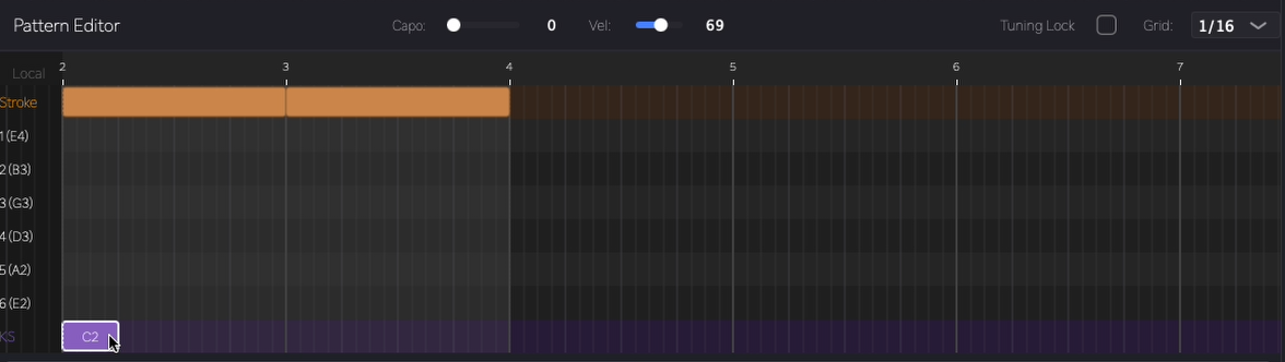 Pattern Editor Overview
