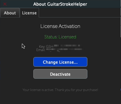 After License Activation